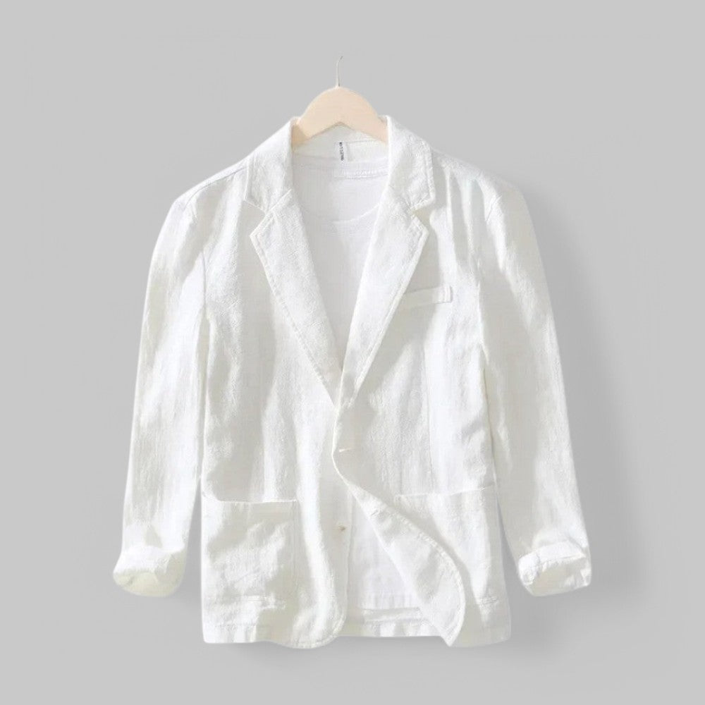 Gianleone | Cardigan leggero e traspirante in lino