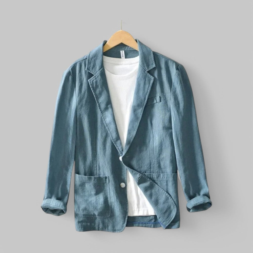Gianleone | Cardigan leggero e traspirante in lino