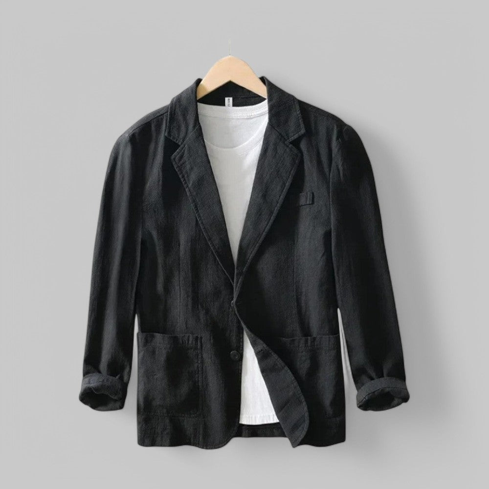 Gianleone | Cardigan leggero e traspirante in lino