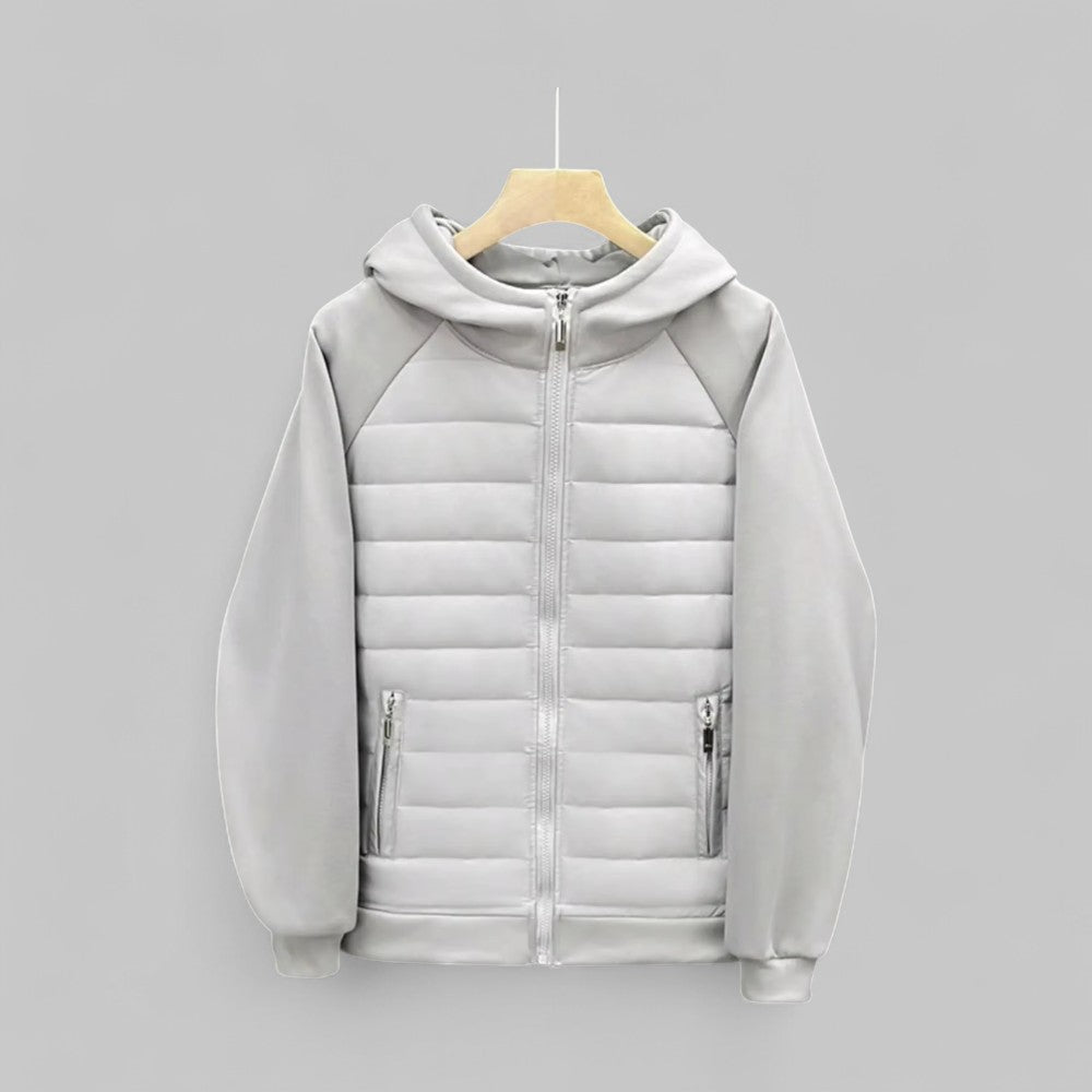 Ezio | Comoda giacca imbottita con cappuccio casual