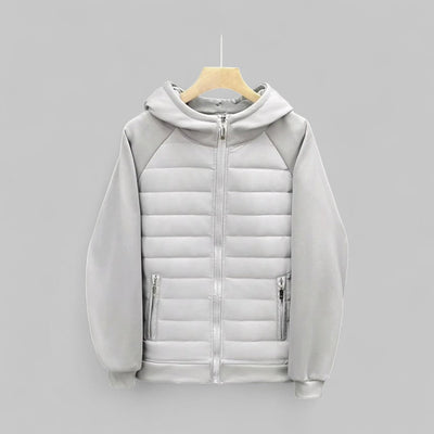 Ezio | Comoda giacca imbottita con cappuccio casual