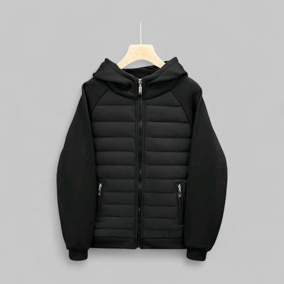Ezio | Comoda giacca imbottita con cappuccio casual