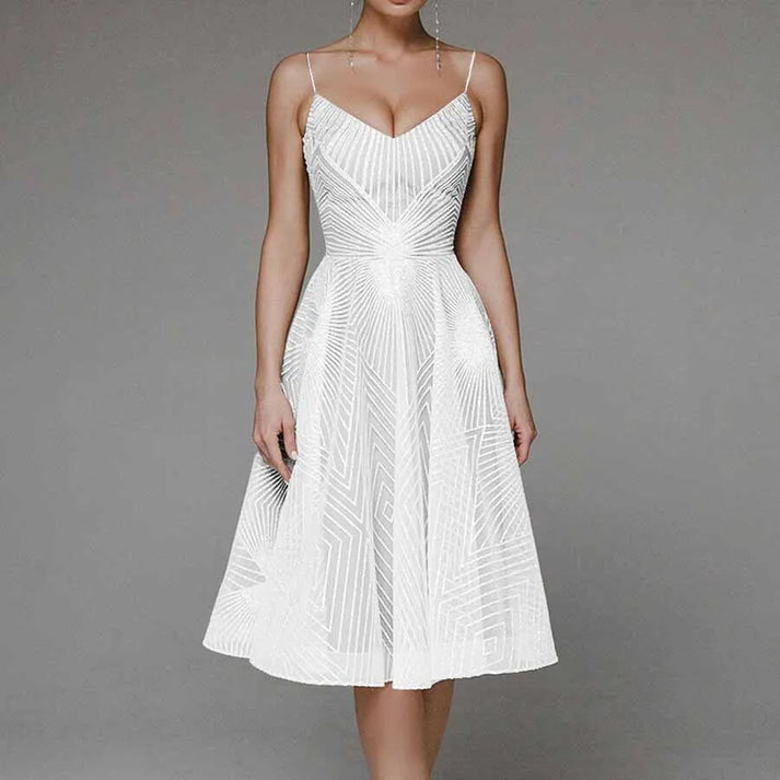 Maritza | Abito elegante con schiena scoperta