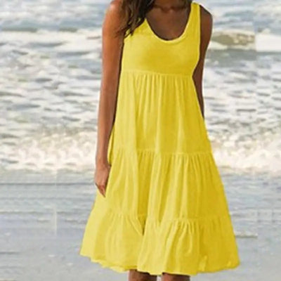 Variant image for Jocoo | Abito Estivo Boho Donna con Rouches-30