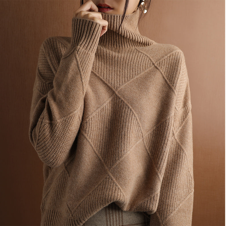 Elisabetta | maglione dolcevita in cashmere