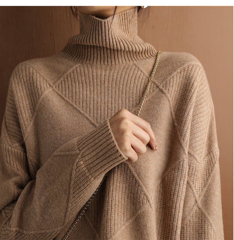 Elisabetta | maglione dolcevita in cashmere