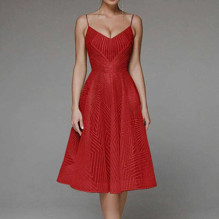 Maritza | Abito elegante con schiena scoperta