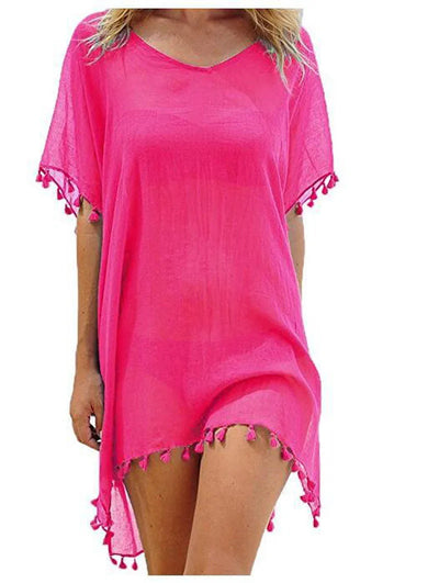 Variant image for Dalia | Abito da Spiaggia in Pizzo con Dettagli Eleganti-5