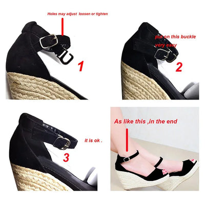 Evelyn | Sandali Donna Comodi Espadrilles Peep Toe Eleganti-5