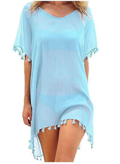 Variant image for Dalia | Abito da Spiaggia in Pizzo con Dettagli Eleganti-10