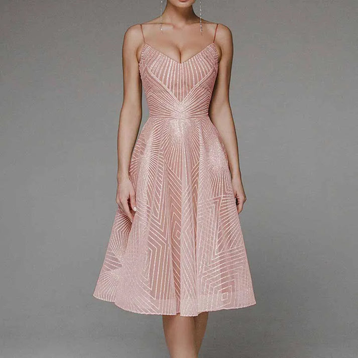 Maritza | Abito elegante con schiena scoperta