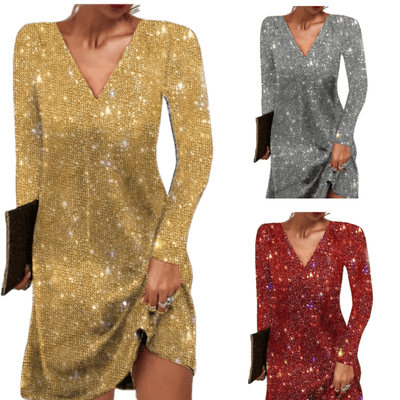 Hannah | Cocktailkleid mit Pailletten
