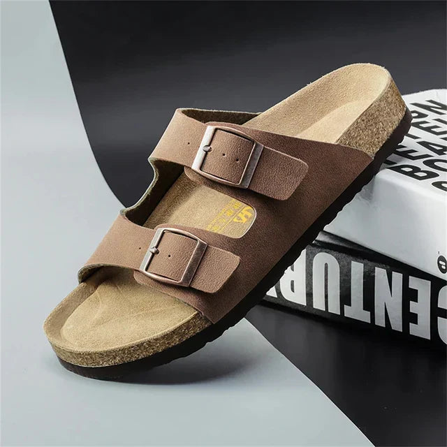 Variant image for Sandali Uomo - In Pelle Ergonomici-11