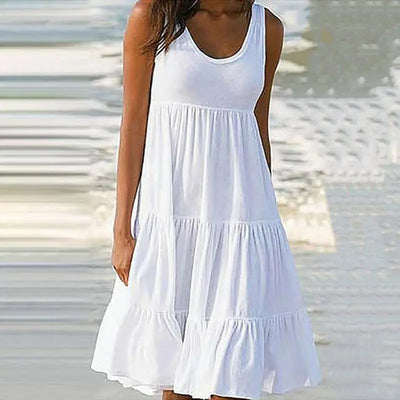 Variant image for Jocoo | Abito Estivo Boho Donna con Rouches-6