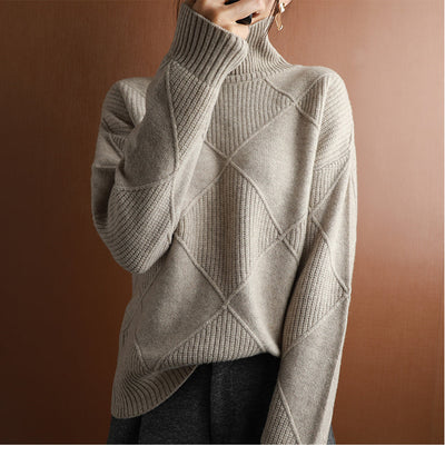 Elisabetta | maglione dolcevita in cashmere