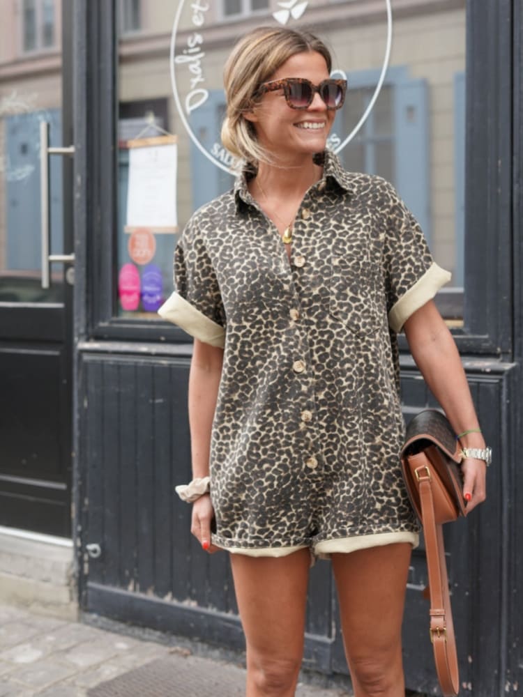 Madeleine | Tuta leopardata