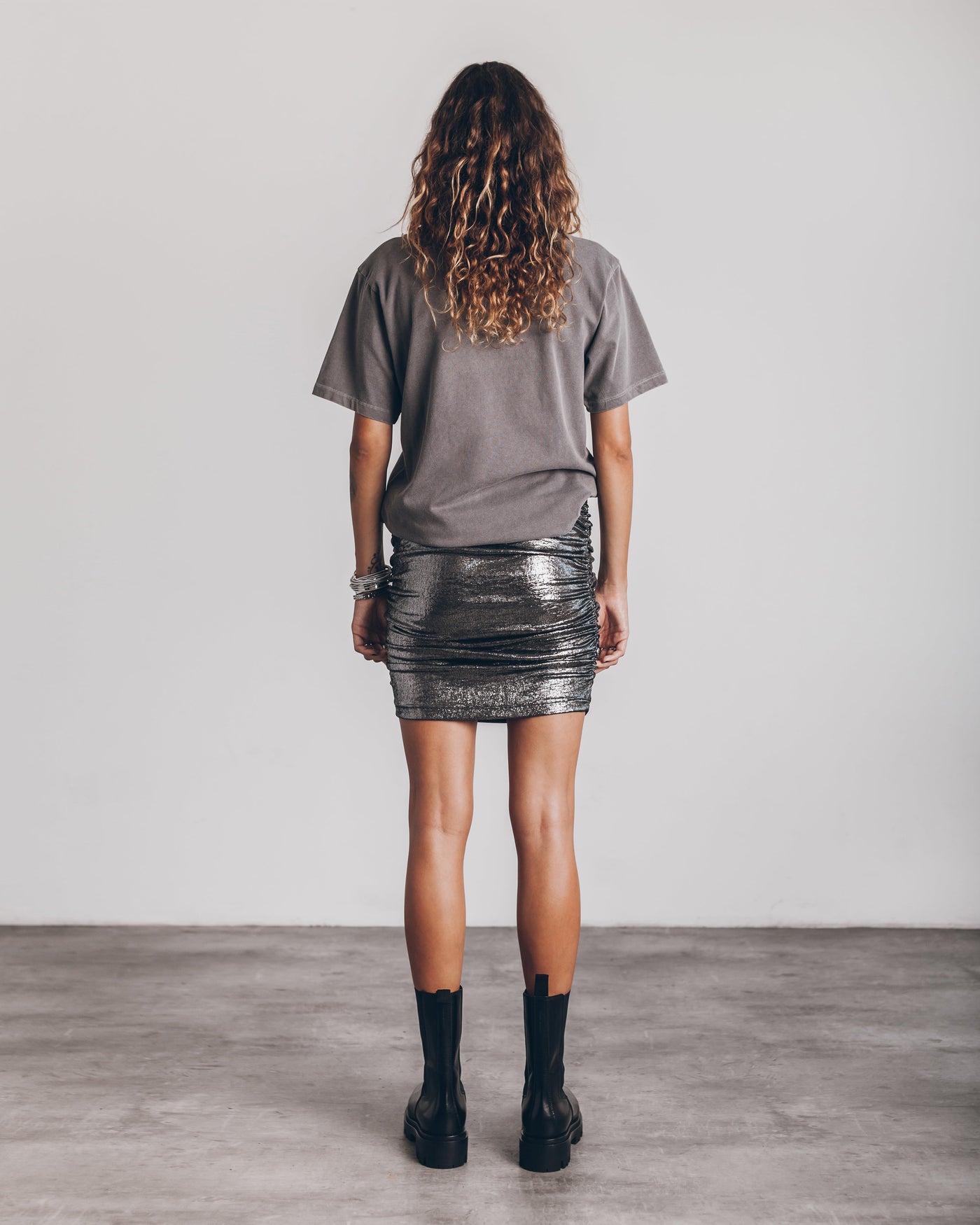 Alice | Gonna elastica glitterata