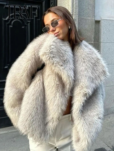 Elisa | Cappotto in pelliccia sintetica