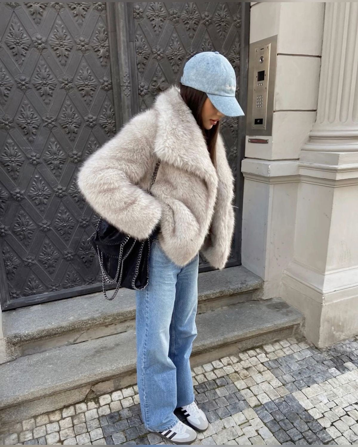 Elisa | Cappotto in pelliccia sintetica