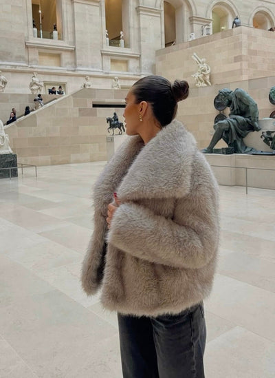 Elisa | Cappotto in pelliccia sintetica