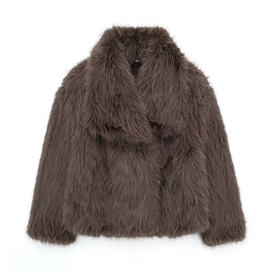 Elisa | Cappotto in pelliccia sintetica