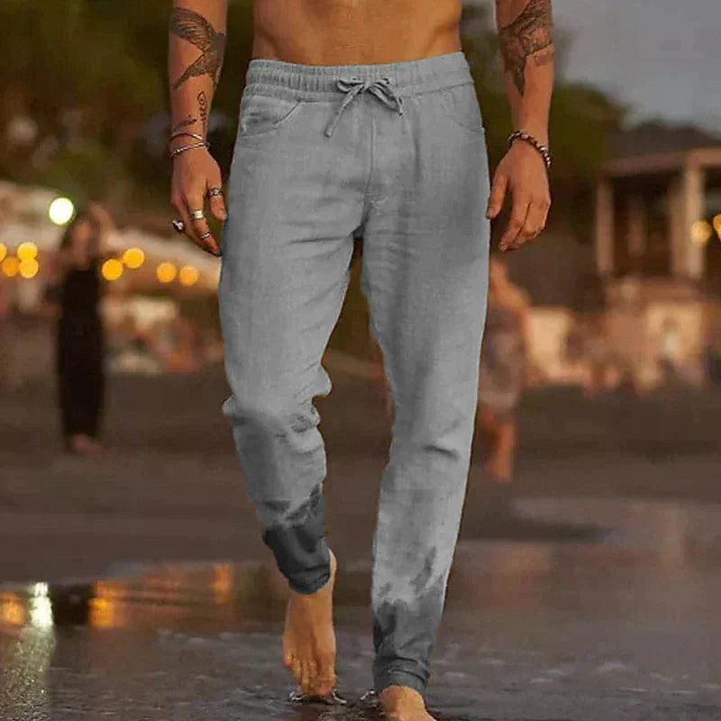 Orlando | Pantaloni casual in lino