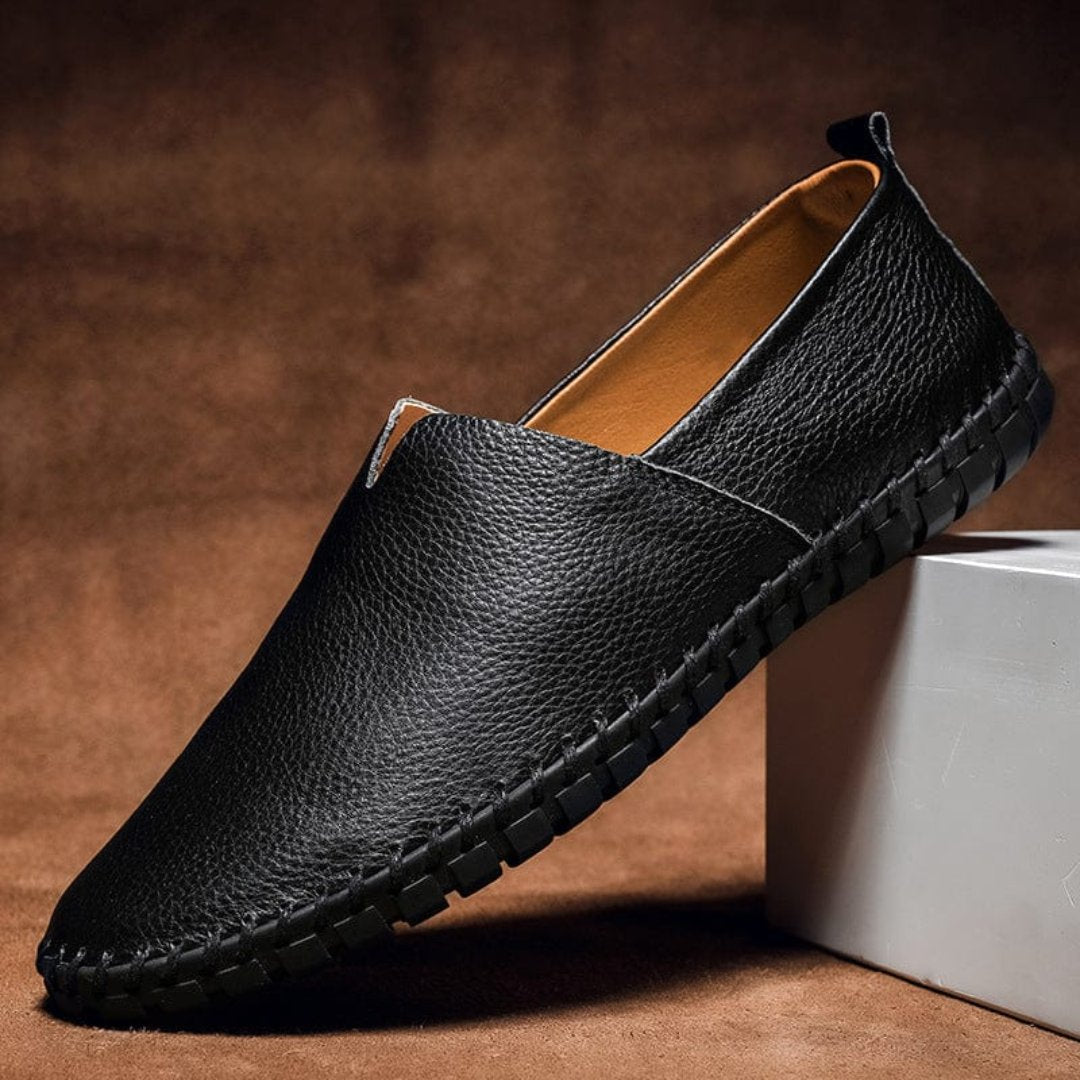 Bastian | Sneakers Uomo Eleganti in Pelle Bianca 3