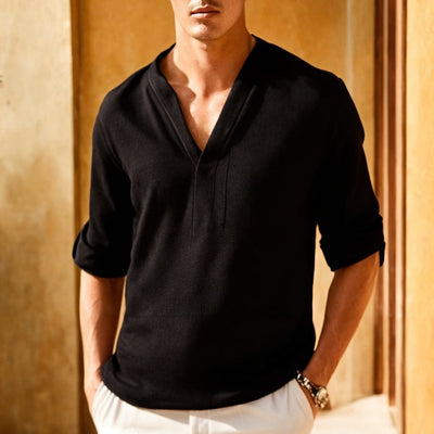Jack | Camicia per il tempo libero rilassato in fibra naturale