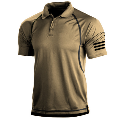 Jasper | Polo in forma su misura traspirante con maniche sportive