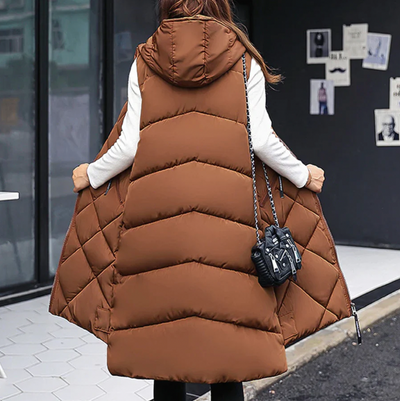 Jennifer | Giubbotto con cappuccio lungo comodo e versatile
