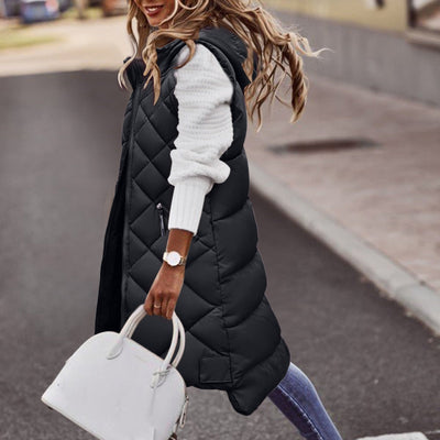 Jennifer | Giubbotto con cappuccio lungo comodo e versatile