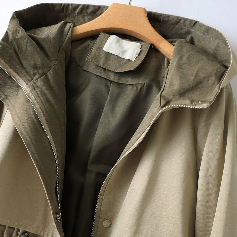Jessika | Trench impermeabile con cappuccio