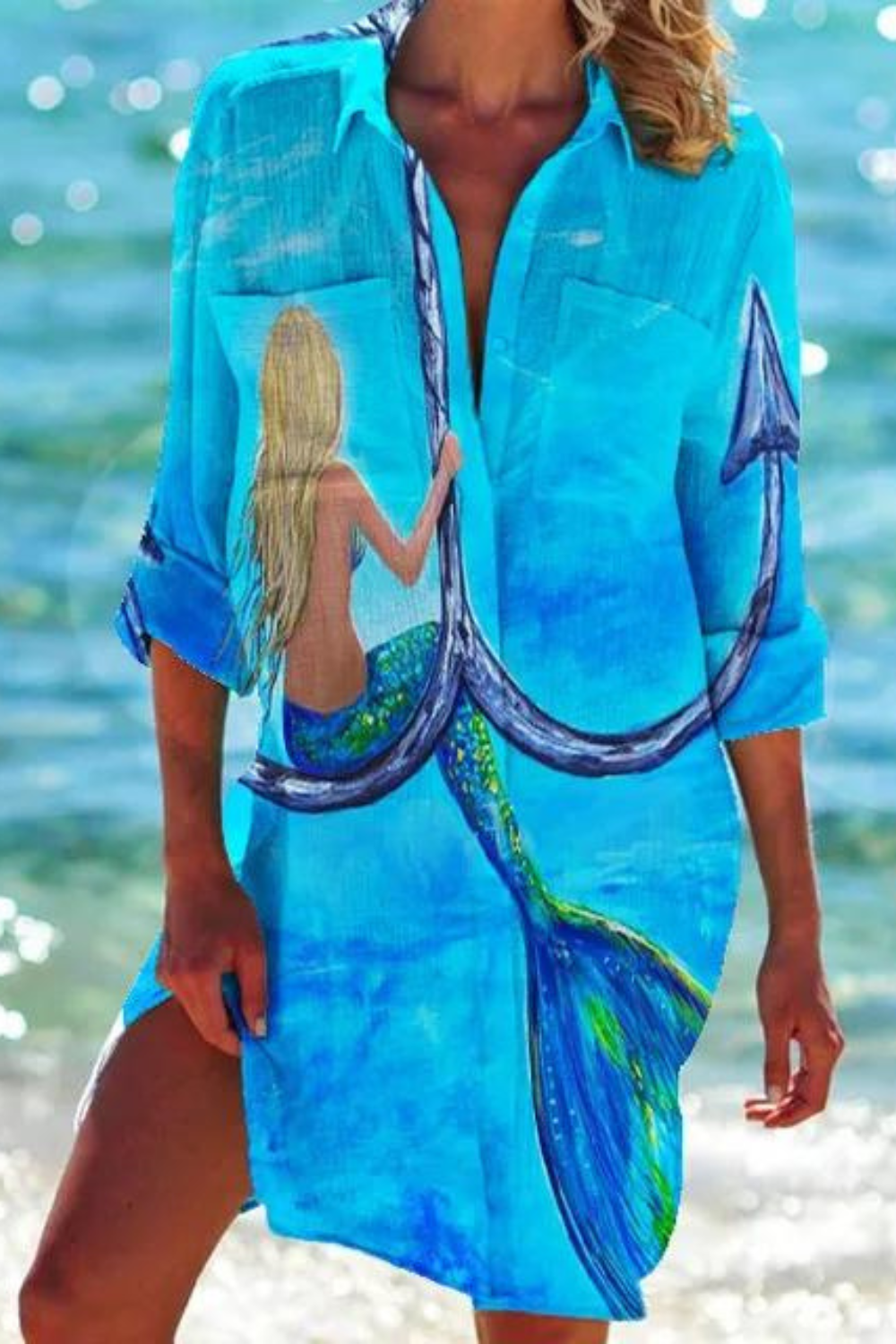 Johanna | Blouse estivale légère et décontractée de plage