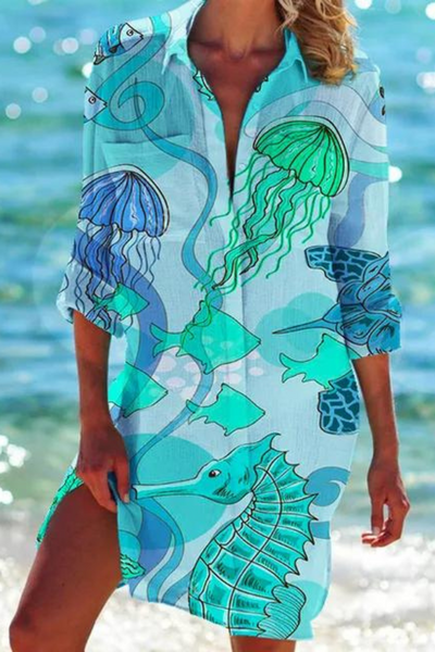 Johanna | Blouse estivale légère et décontractée de plage