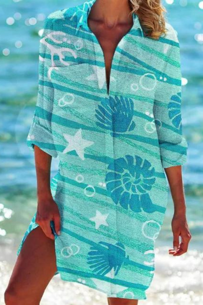 Johanna | Blouse estivale légère et décontractée de plage