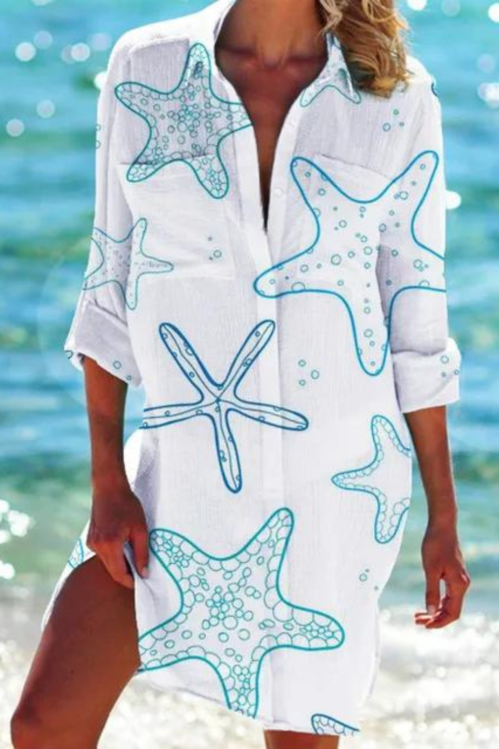 Johanna | Blouse estivale légère et décontractée de plage