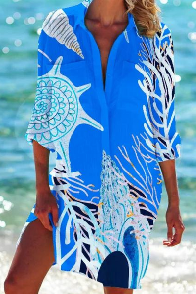 Johanna | Blouse estivale légère et décontractée de plage