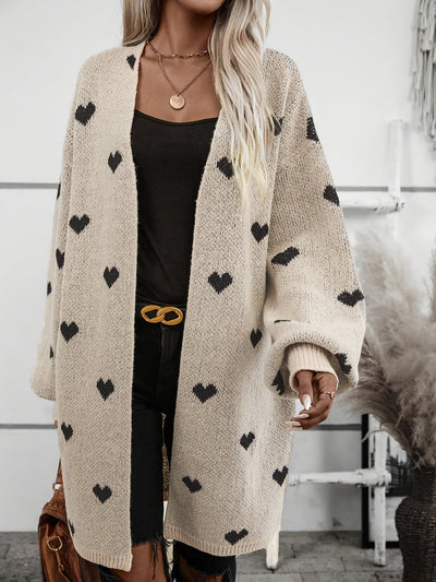 Johanna | Cardigan giocoso con motivo a cuore