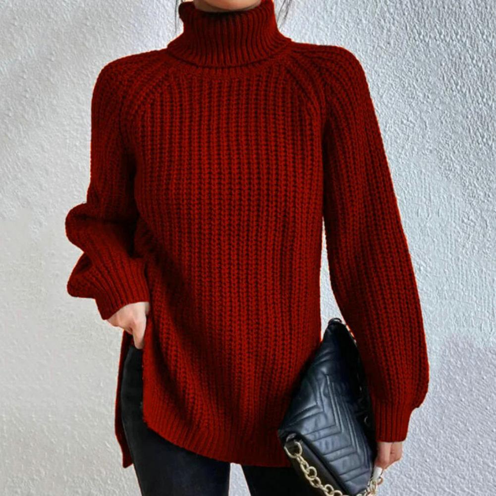 Julia | Maglione dolcevita moderno in cotone