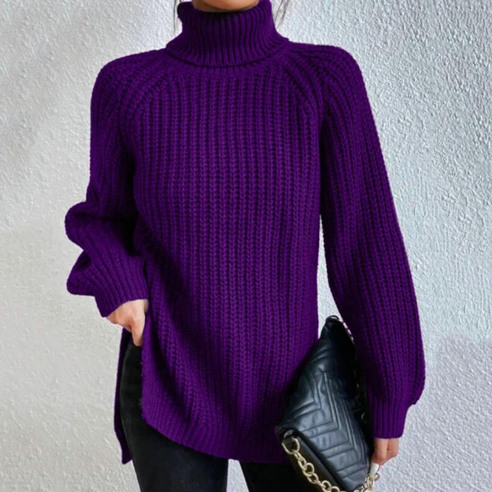 Julia | Maglione dolcevita moderno in cotone