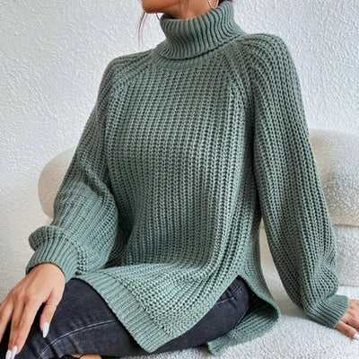 Julia | Maglione dolcevita moderno in cotone