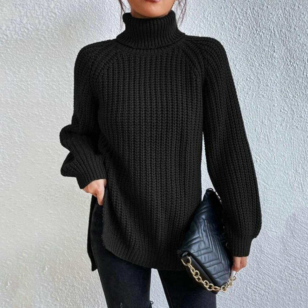 Julia | Maglione dolcevita moderno in cotone