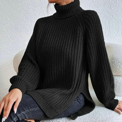 Julia | Maglione dolcevita moderno in cotone
