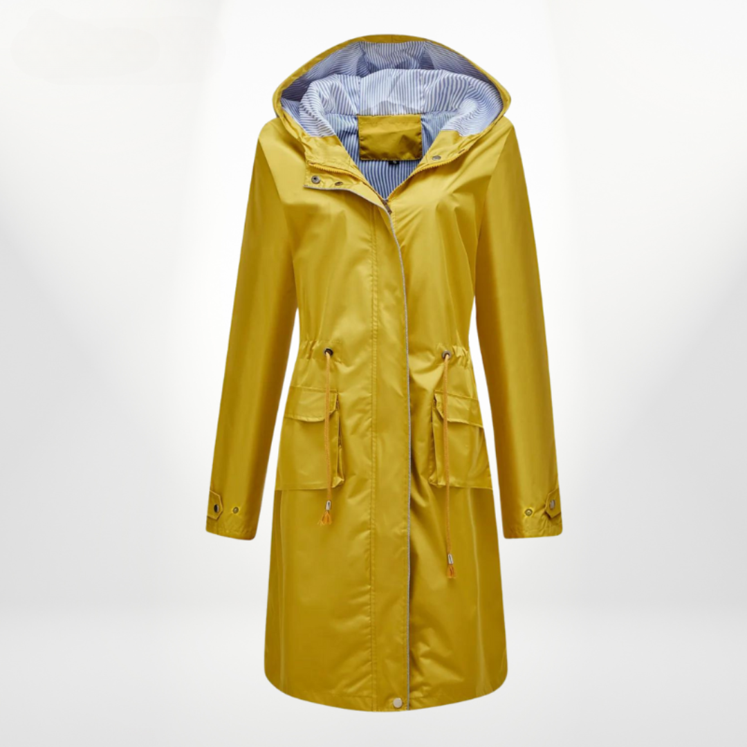 Julia | Trench impermeabile con cappuccio
