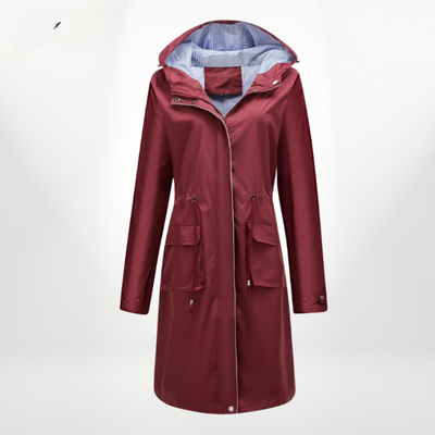 Julia | Trench impermeabile con cappuccio