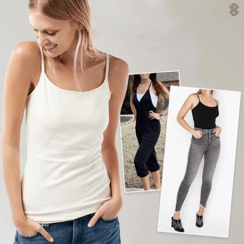 Juliane | Débardeur confortable avec soutien-gorge intégré