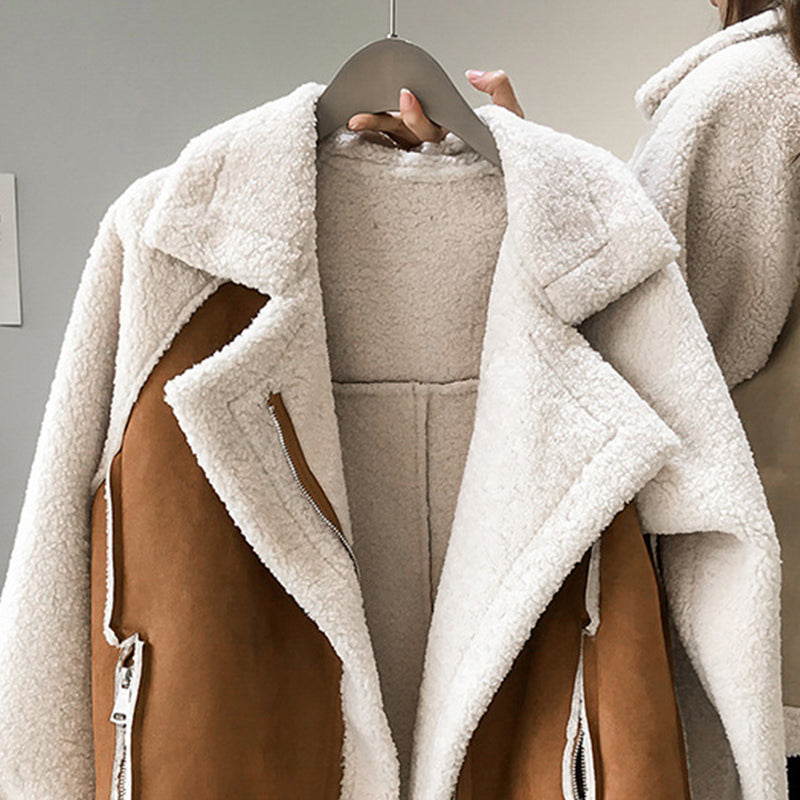 Freya | Elegante cappotto con collo a punta