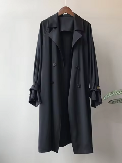 Juliane | Trench impermeabile lungo senza tempo