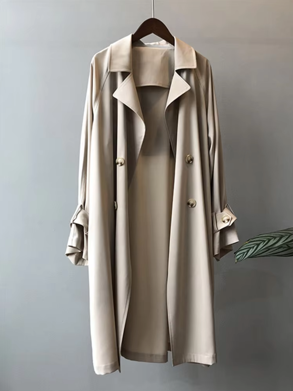 Juliane | Trench impermeabile lungo senza tempo