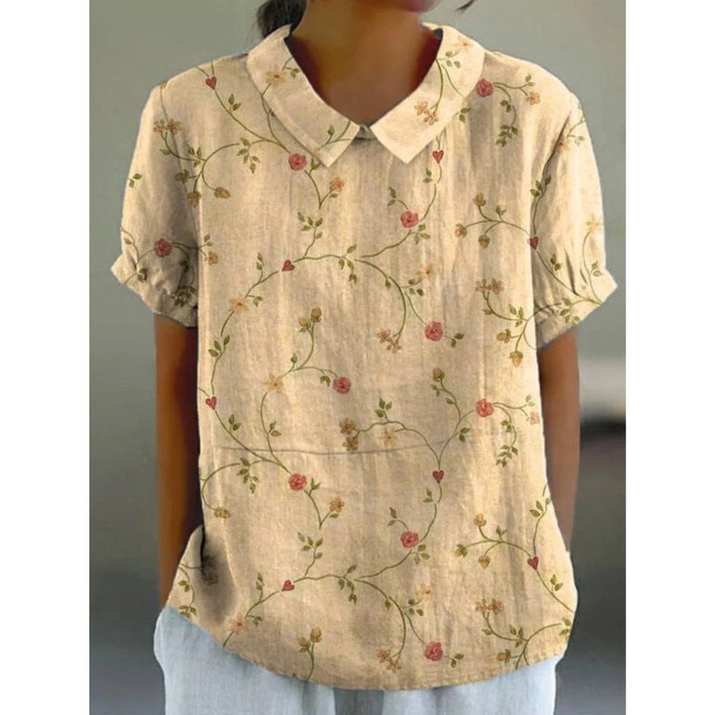 Karin | Blouse décontractée avec imprimé floral